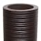 Uniquewise Brown Decorative Contemporary Mango Wood Ribbed Design Cylinder Shaped Floor Vase, 36 Inch QI004432.L - alternate 5